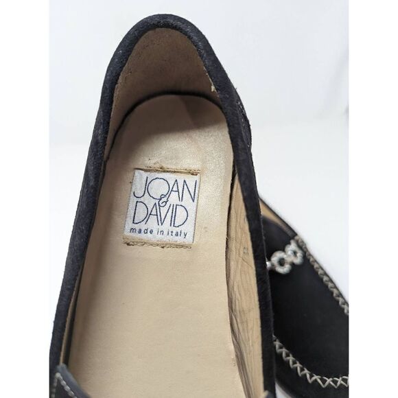 NEW IN BOX $149 VINTAGE LEATHER JOAN AND DAVID SLIP ON SHOES - Picture 4 of 7